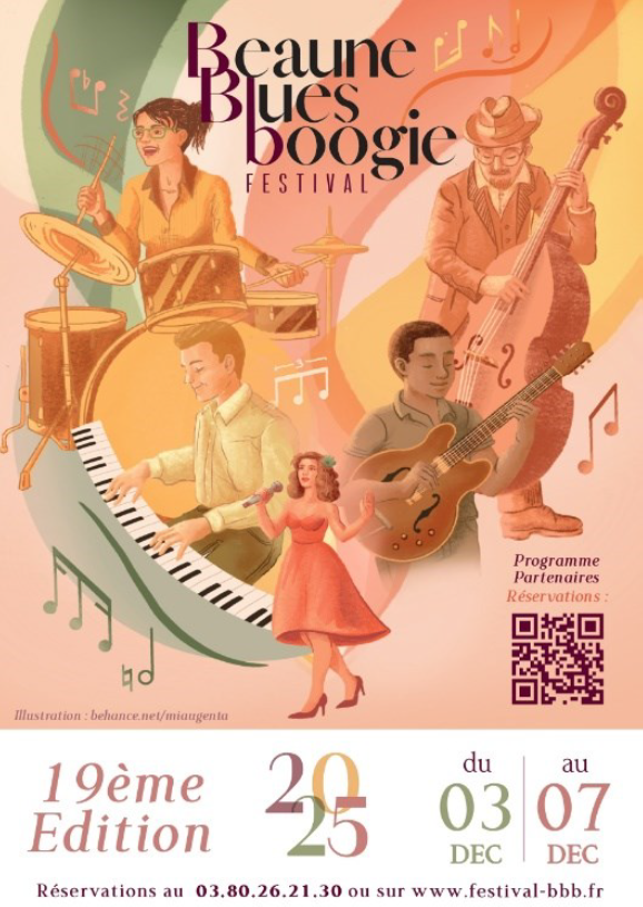 Beaune Blues Boogie Festival International 2025