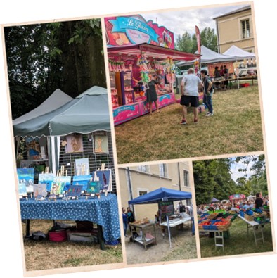 Stands Marchés festifs 2023 Châtillon sur seine O Coeur des Châtillonnais