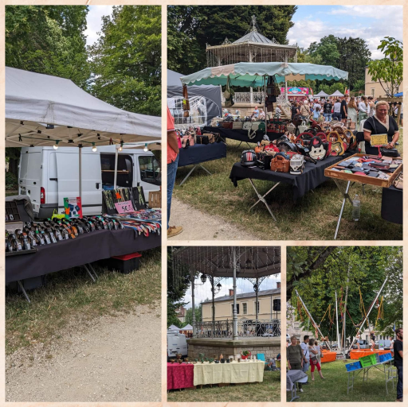 Stands Marchés festifs 2023 Châtillon sur seine O Coeur des Châtillonnais