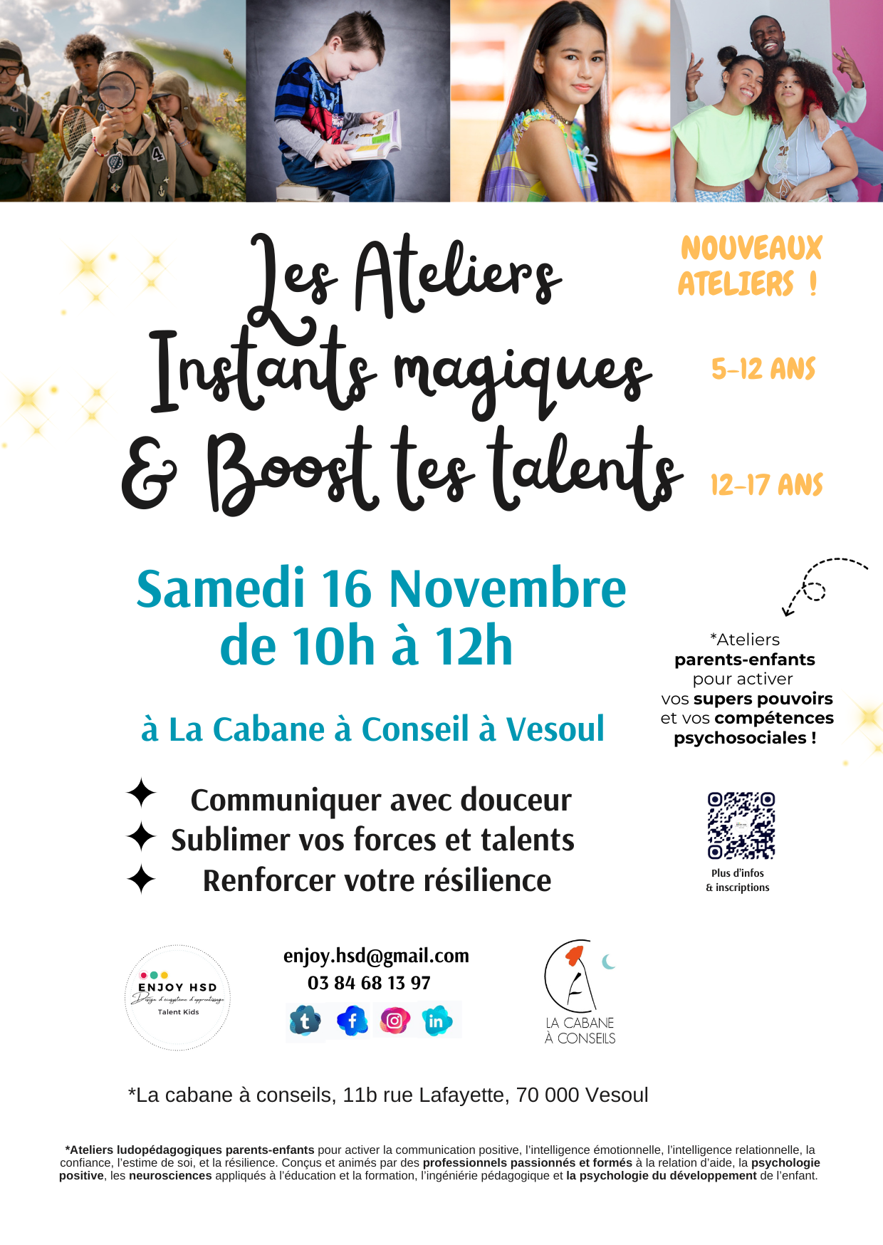 Ateliers instants magiques 