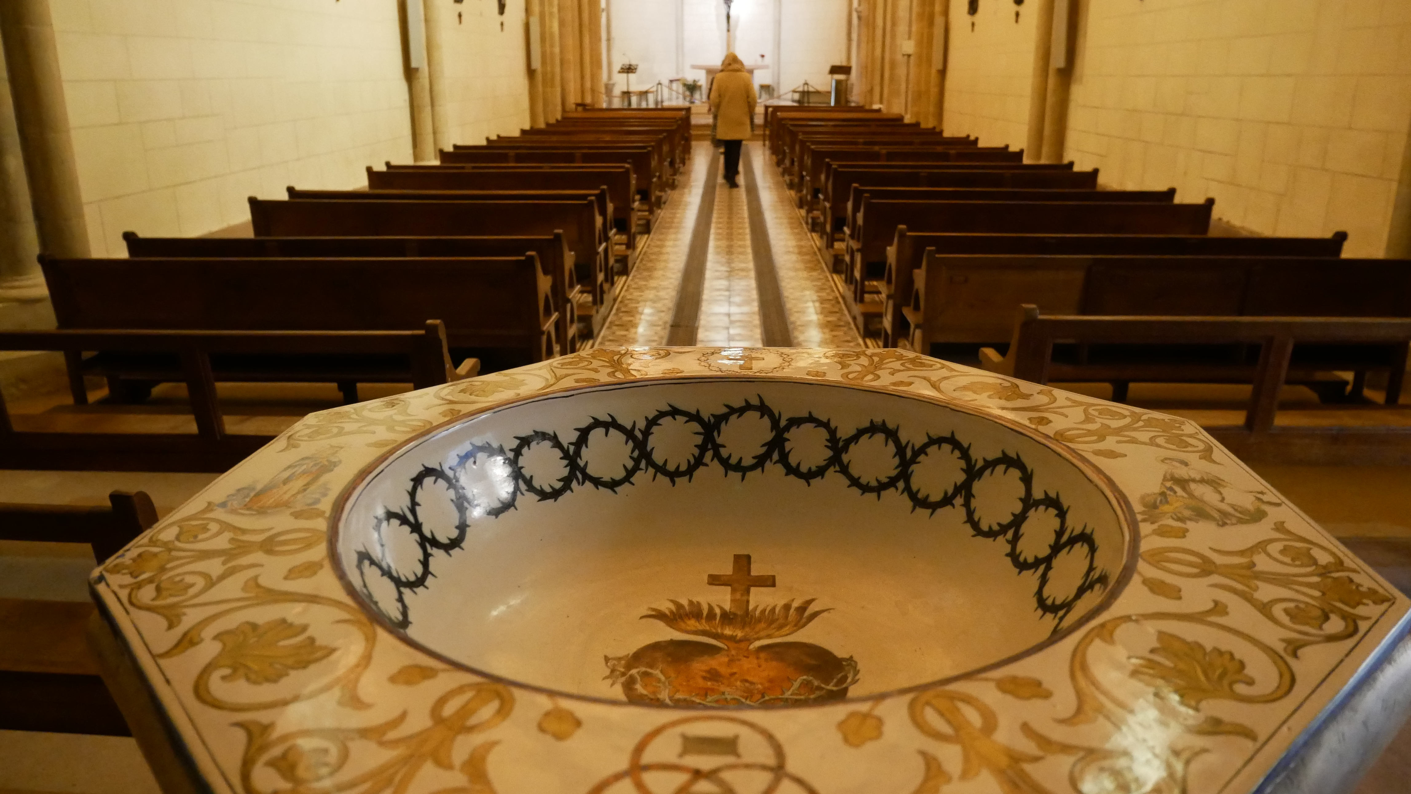 Intérieur chapelle du Sacré Coeur