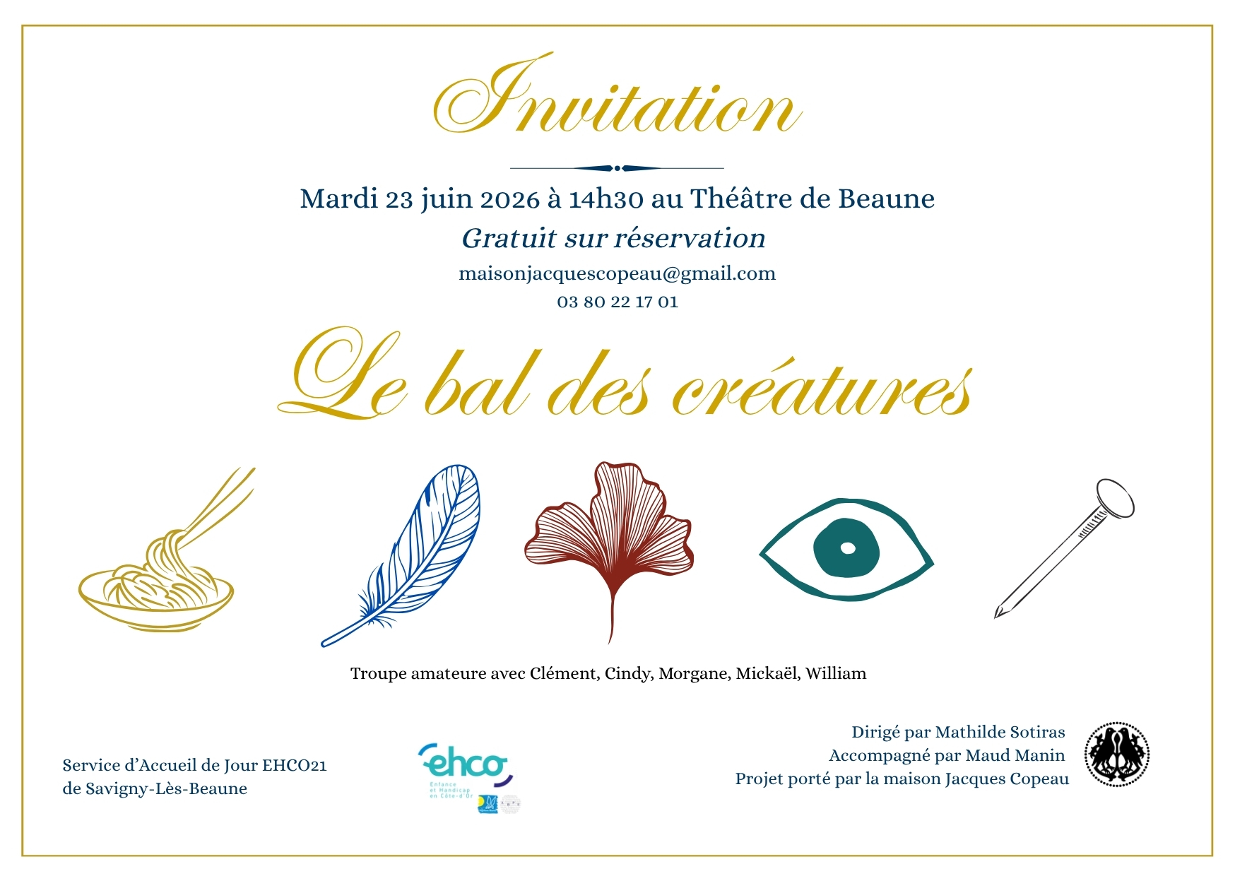 Le bal des créatures
