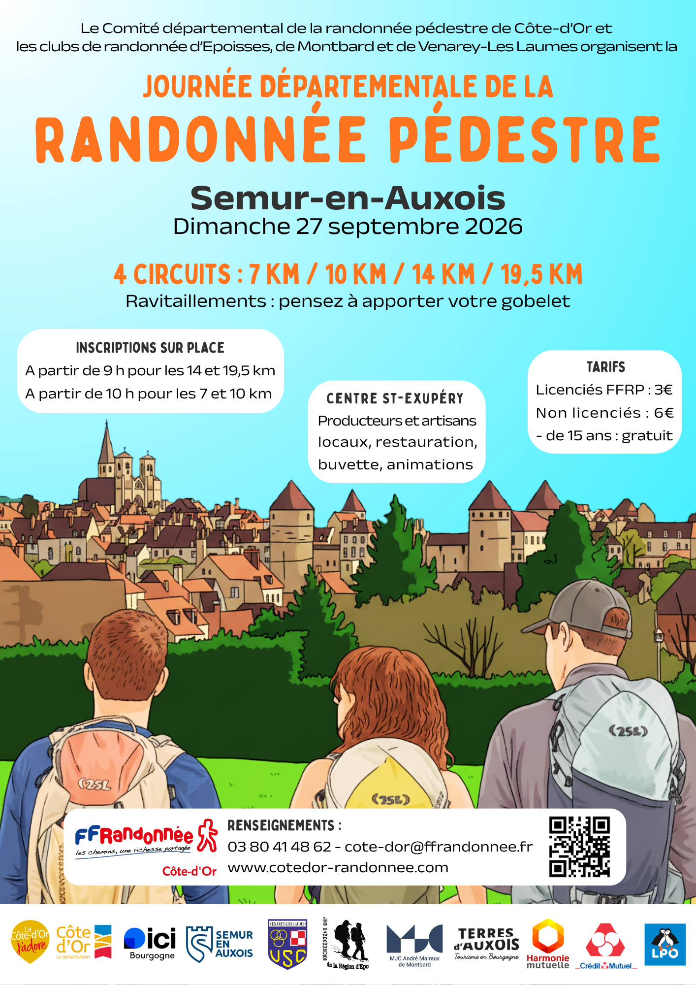 Journée départementale de la randonnée pédestre de Côte-d'Or