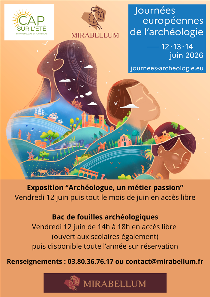 Journées Européennes de l&rsquo;Archéologie 2026