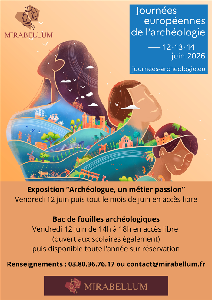 Journées Européennes de l&rsquo;Archéologie 2026
