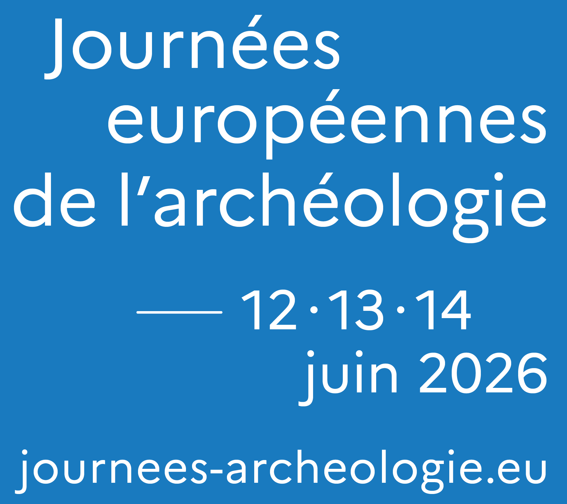 Journées européennes de l'archéologie