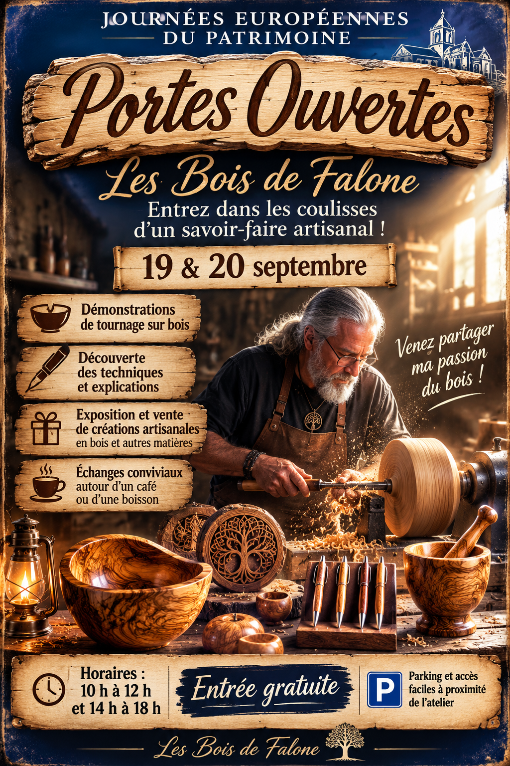 Portes ouvertes- Journées du patrimoine - Les Bois de Falone