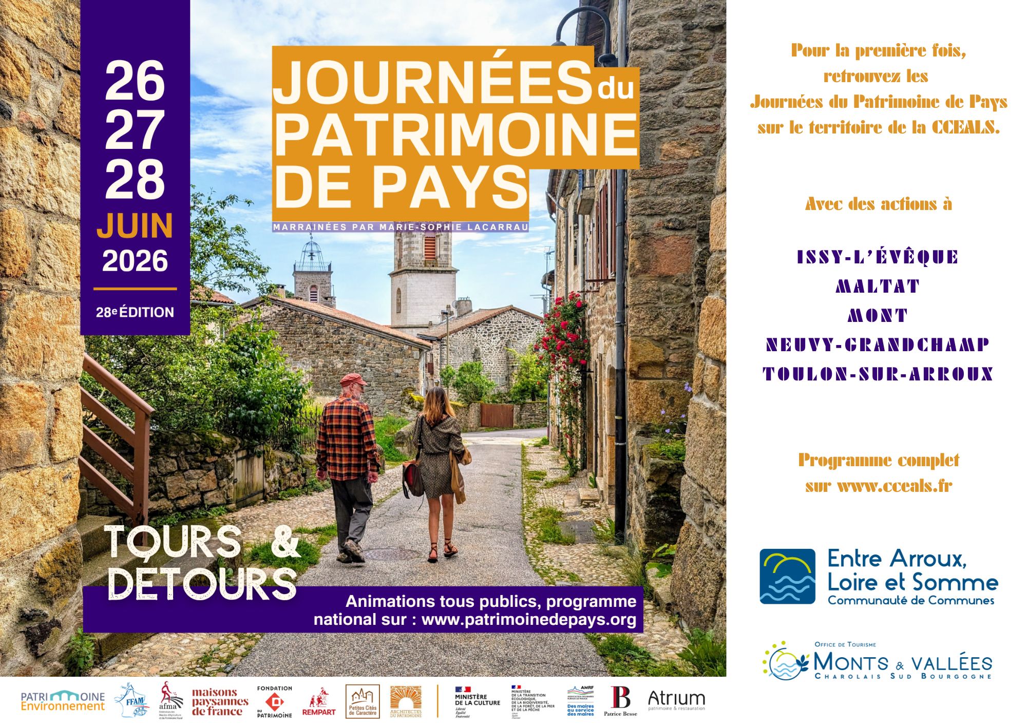 Journées de patrimoine de pays à Toulon-sur-Arroux