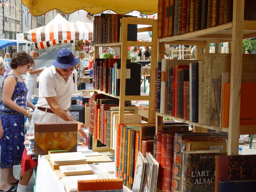 Marché aux livres