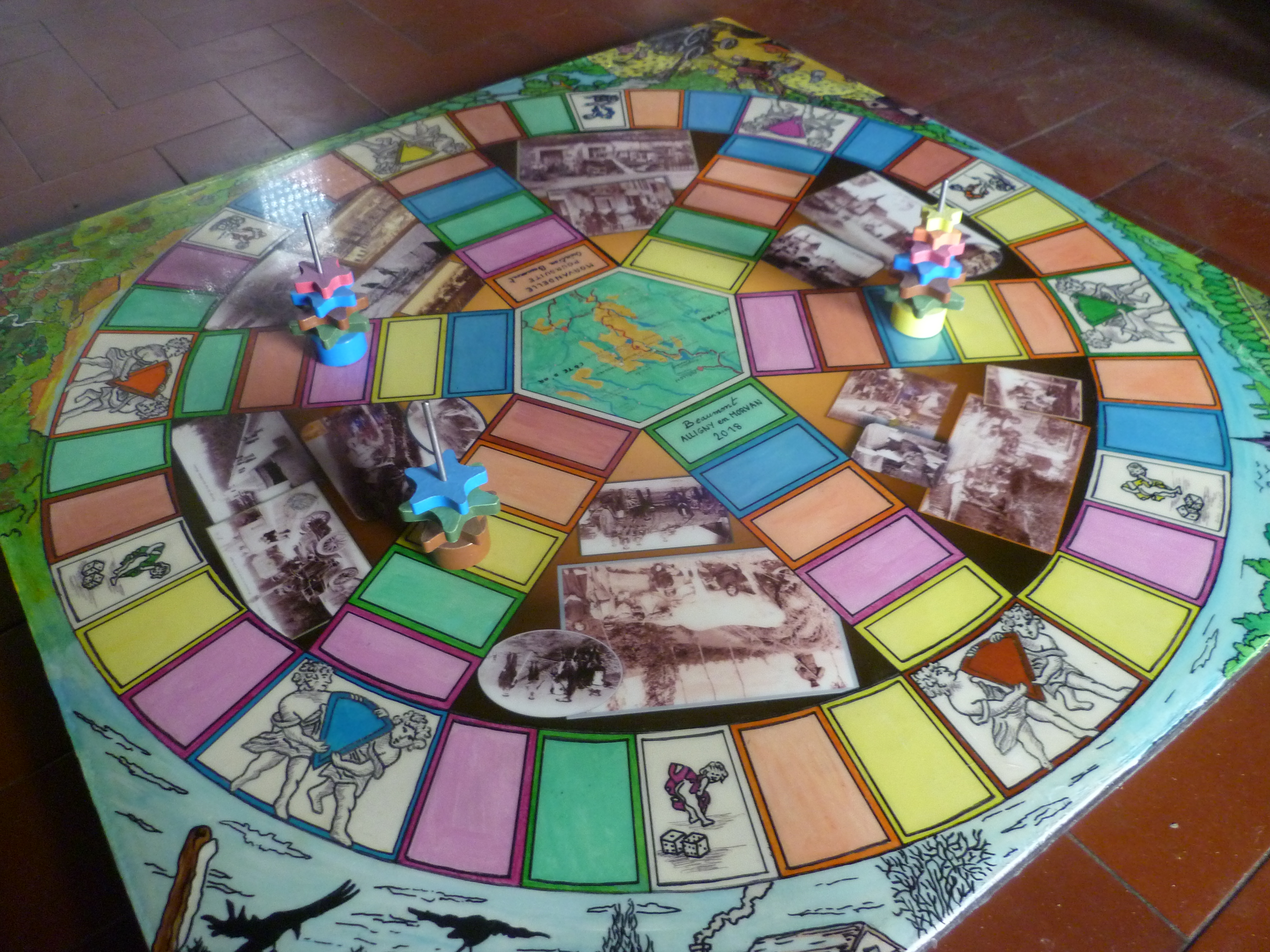 MORVANDELLE POURSUITE – Jeu de société sur le Morvan