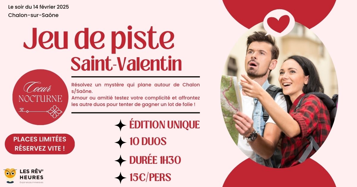 Jeu de piste de la st valentin 