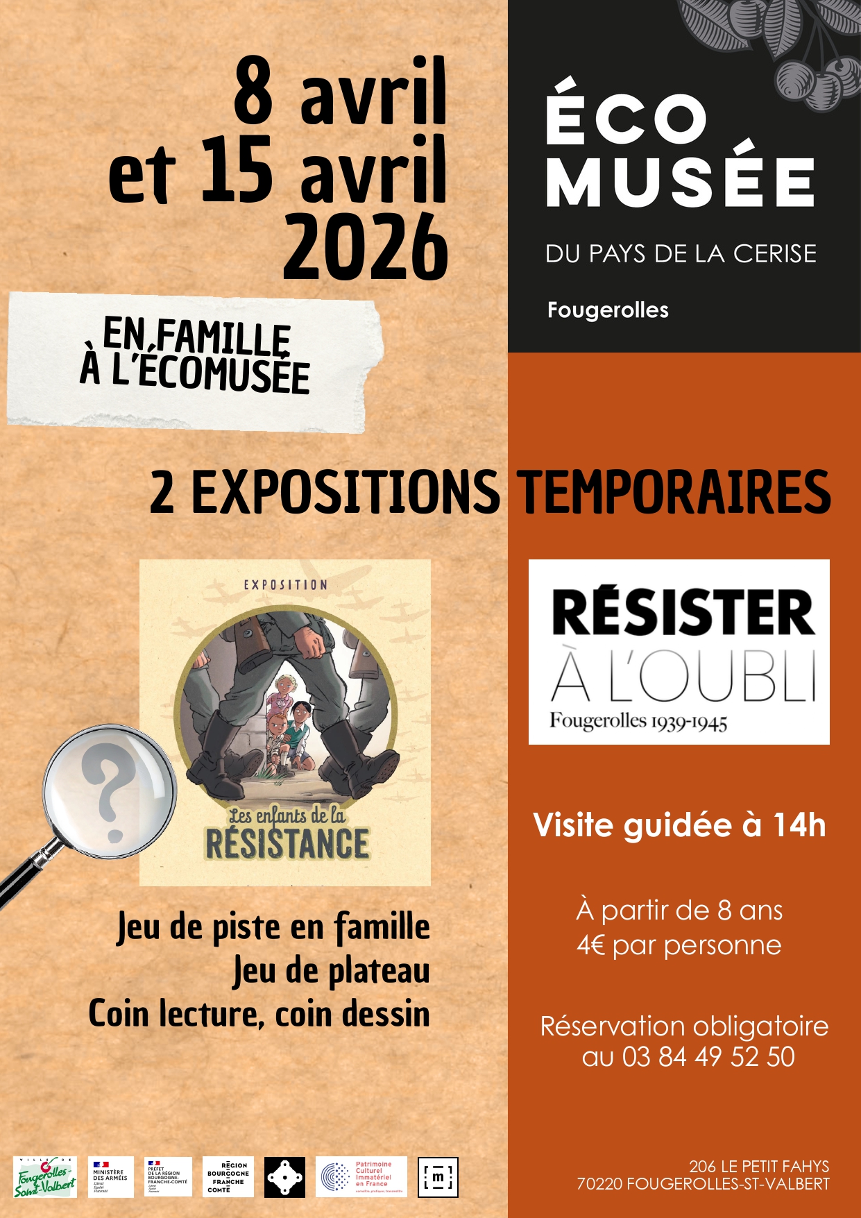 Jeu de piste en famille "Les Enfants de la Résistance"