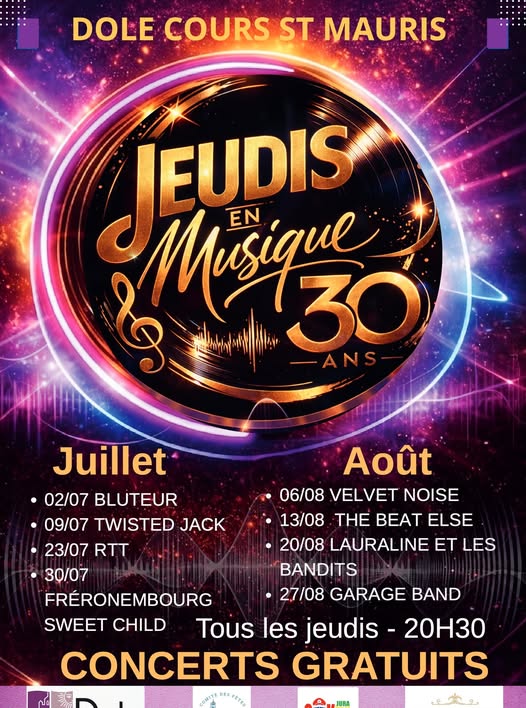 Jeudis en Musique — visuel événement