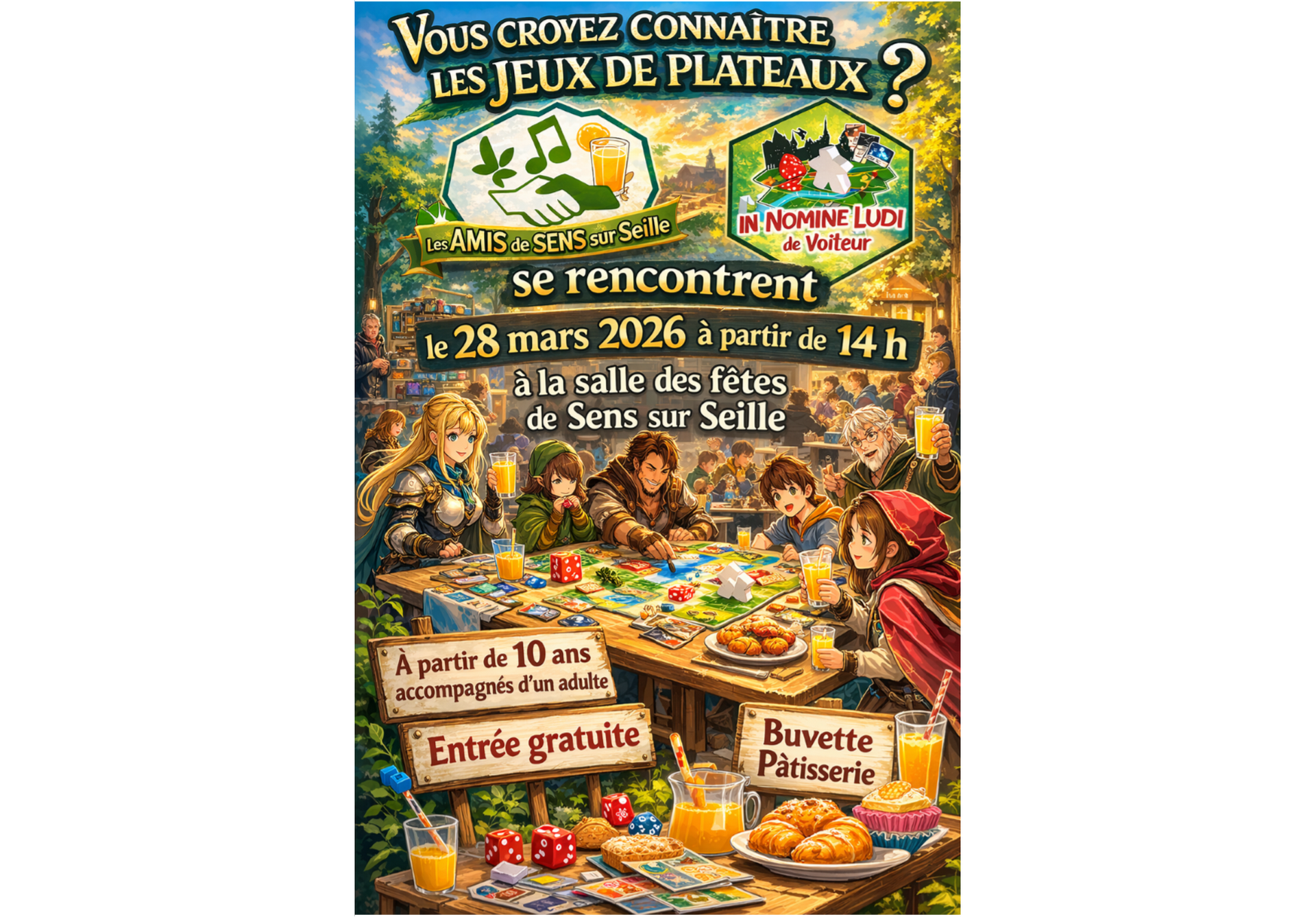 Venez jouer avec nous