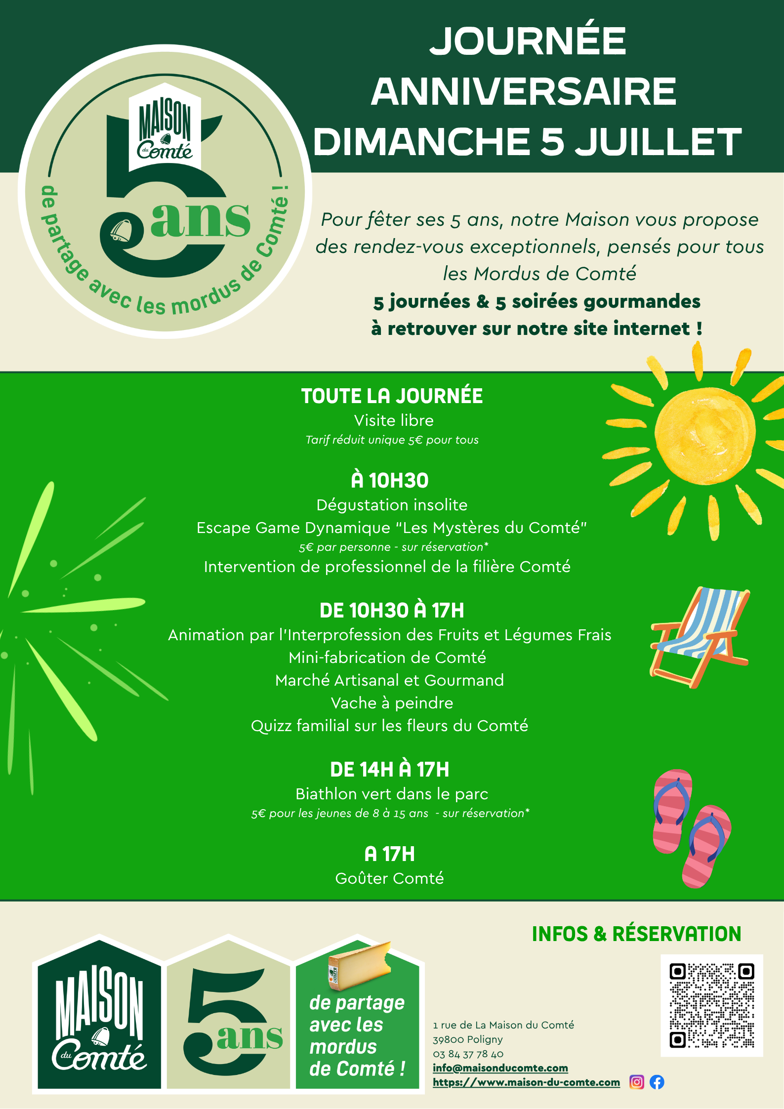 Les 5 ans de la Maison du Comté
