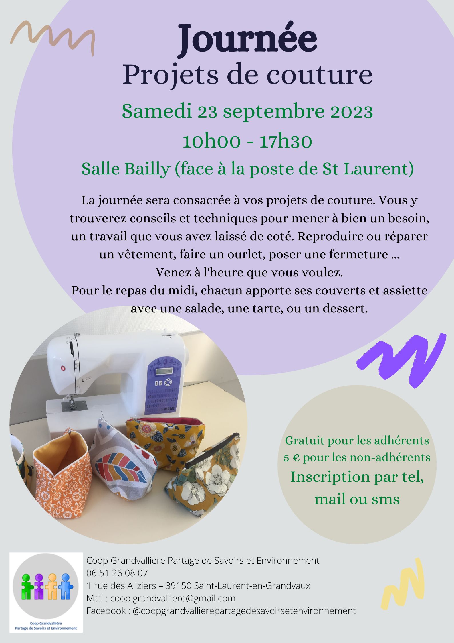 Journée projet couture