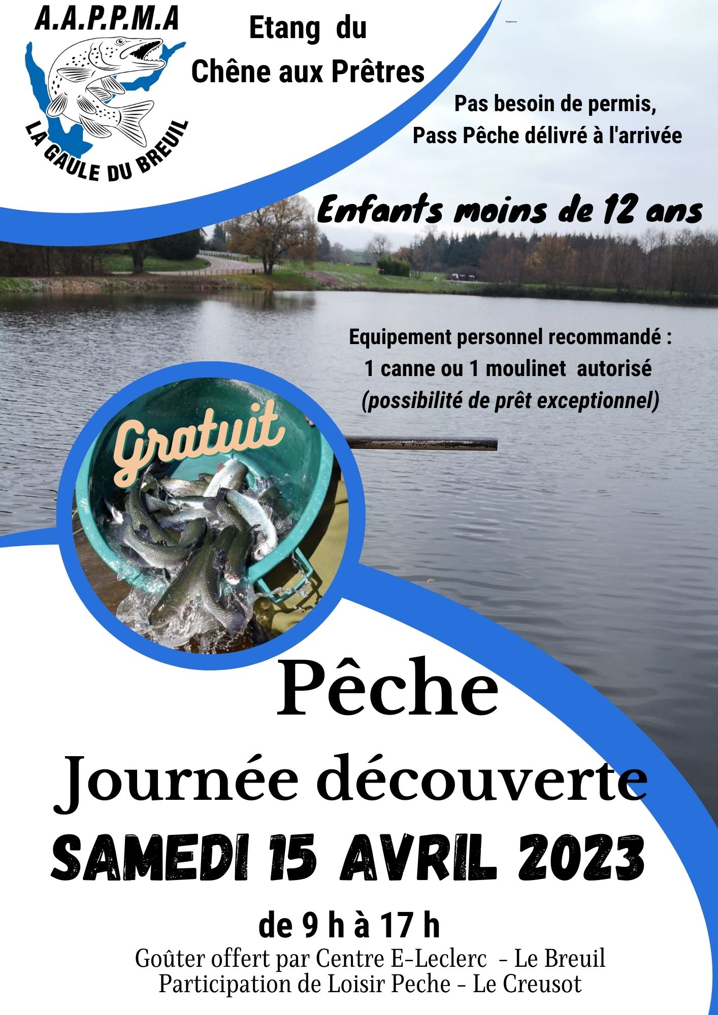 Affiche Journée découverte du 15 avril 2023