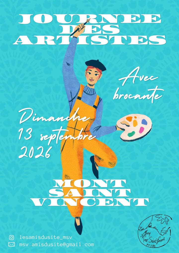 Peintres et brocante au village