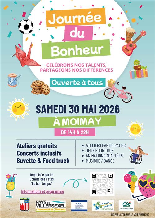 Journ&eacute;e du bonheur