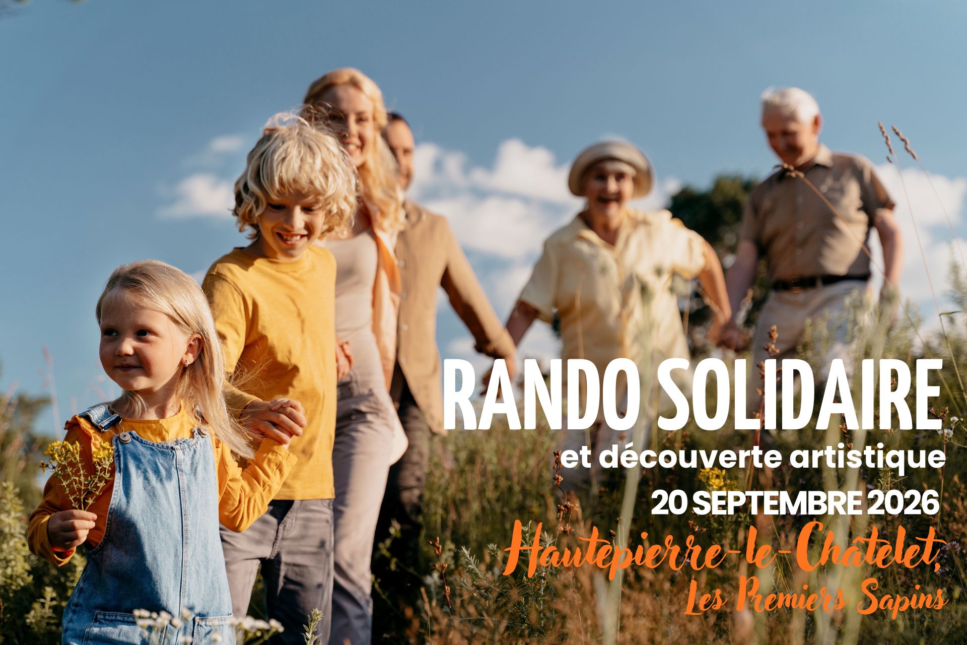 Rando solidaire et découverte culturelle — visuel événement