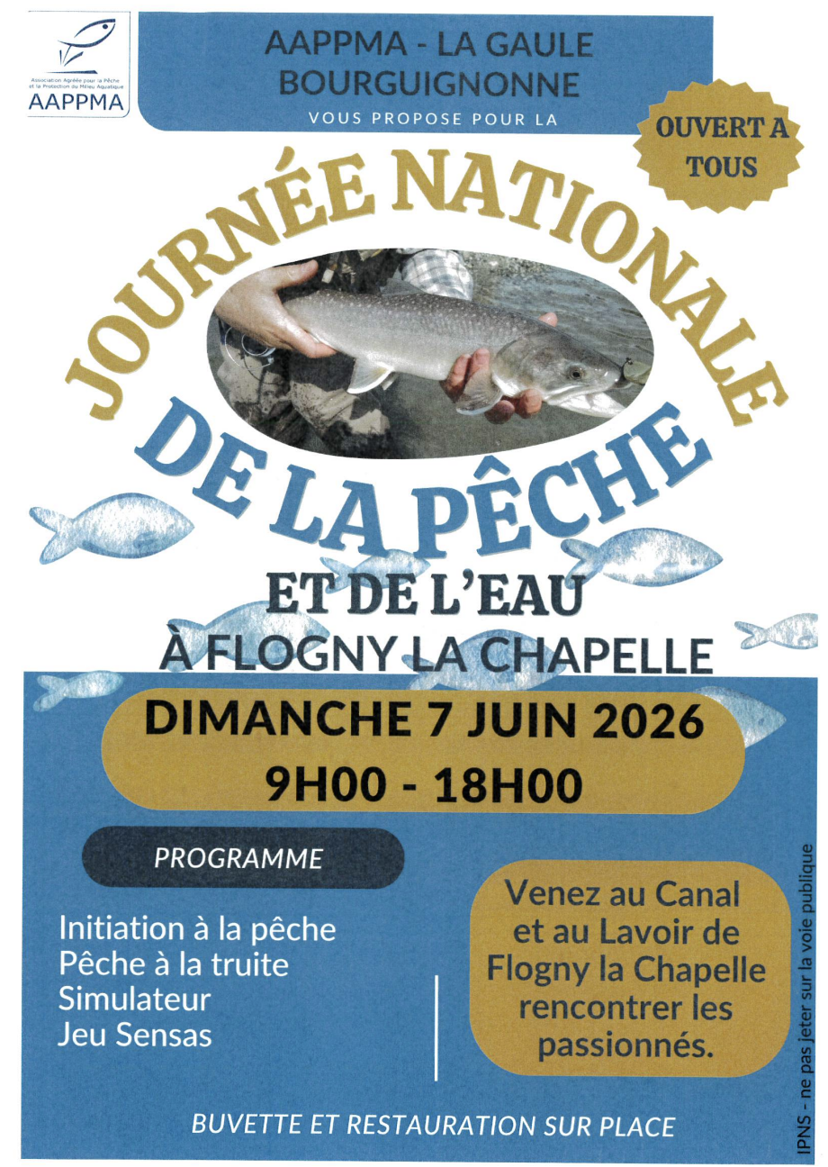 Journée nationale de la pêche et de l'eau