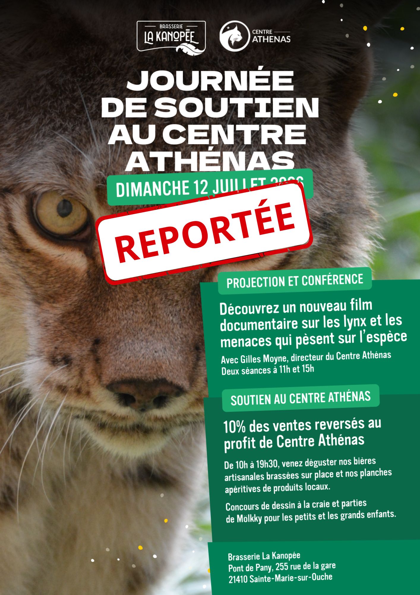 REPORTÉE - Journée de soutien au Centre Athénas : projections, conférences et bières artisanales