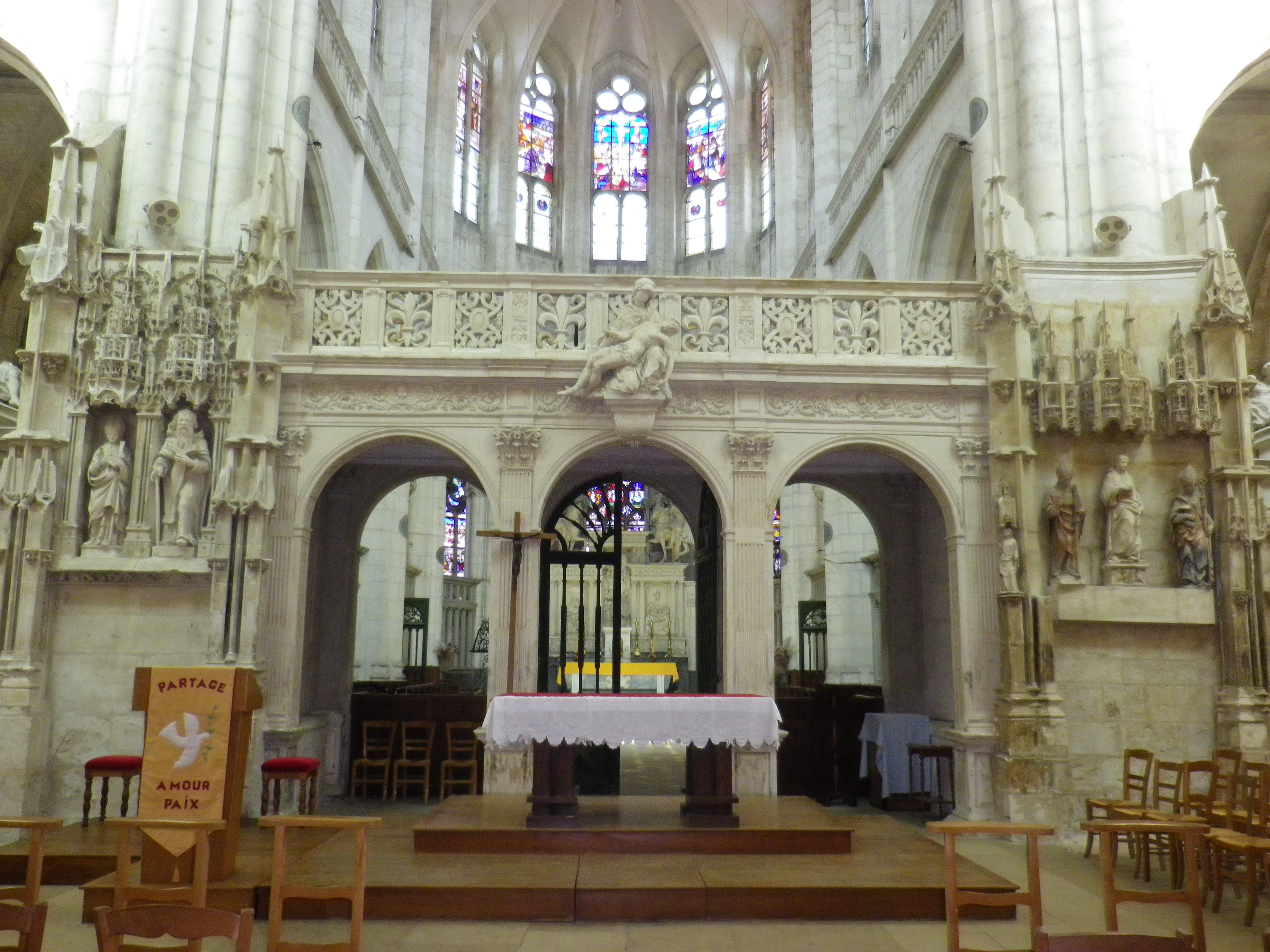 Visite guidée de l'église Saint-Florentin — visuel événement