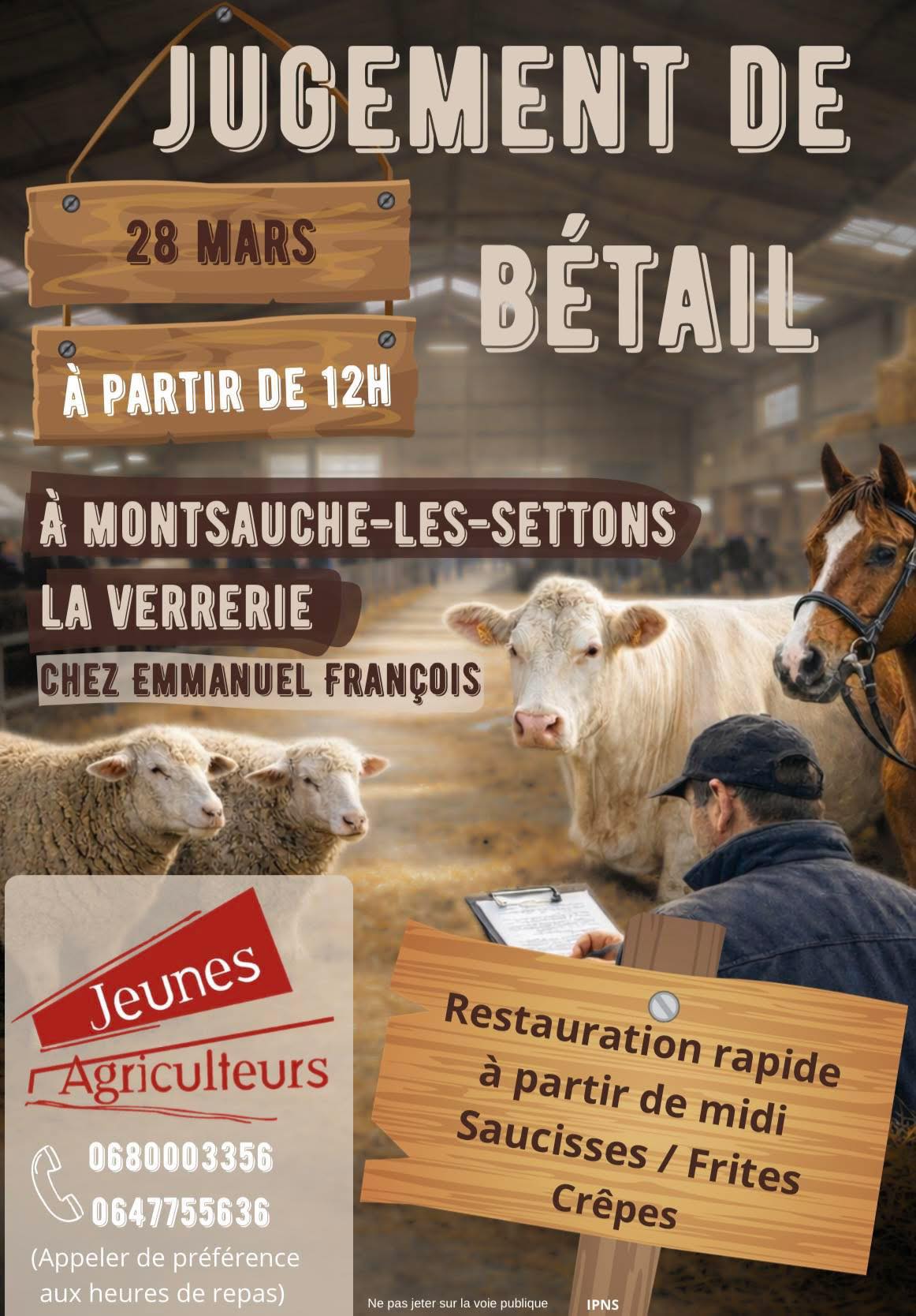 jugement de bétail Montsauche-Les-Settons