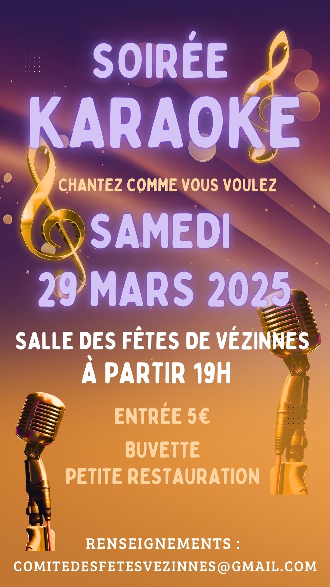 Soirée Karaoké