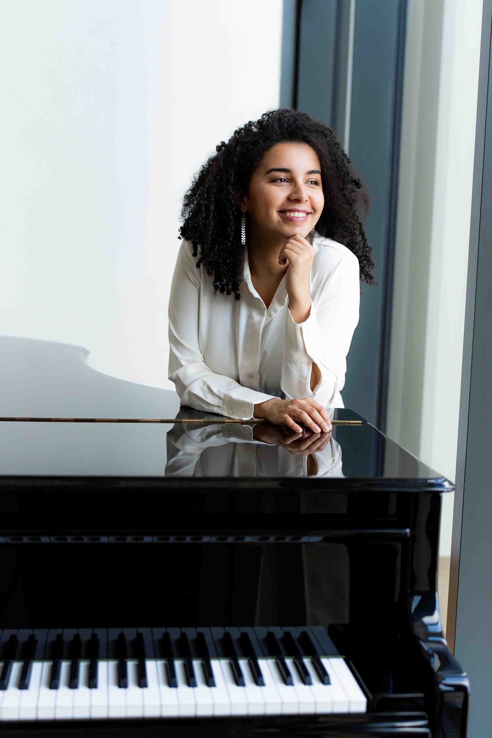 Récital de piano à l'Abbaye de Fontenay avec Mirabelle Kajenjeri