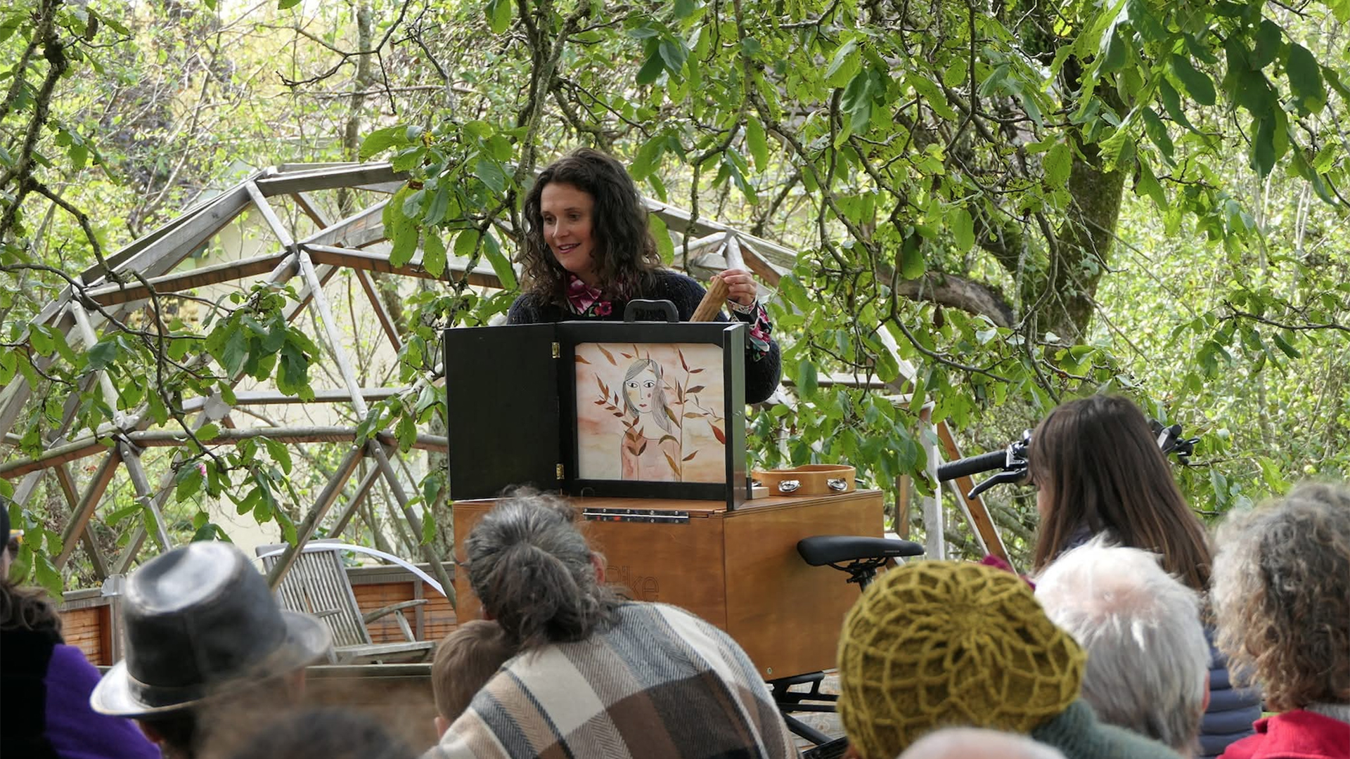 Spectacle Kamishibike : lecture contée