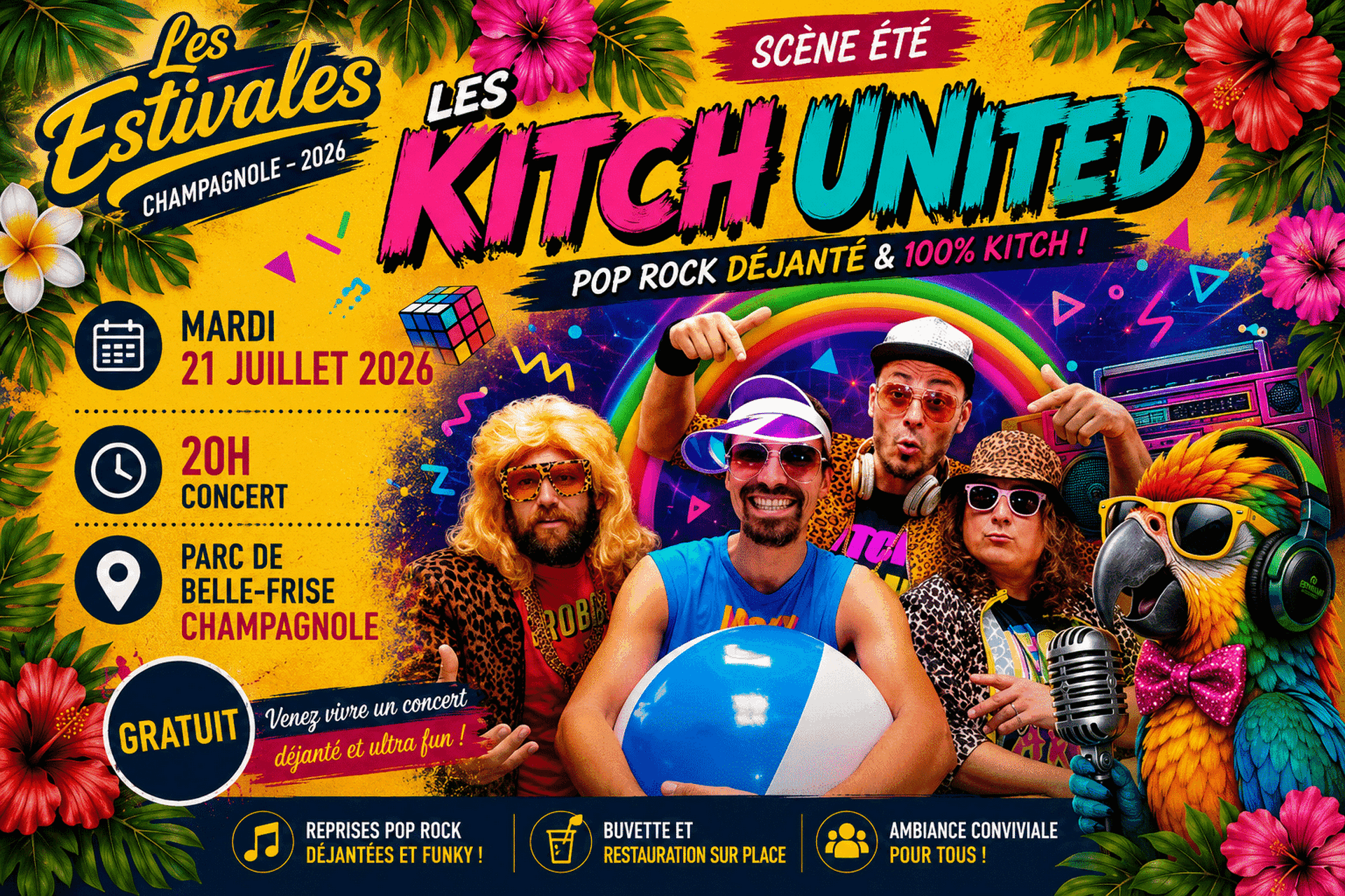Scène d'été - Les kitch United