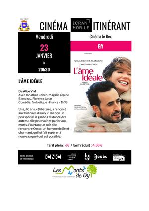 Ciné à Gy "L'âme idéale" 