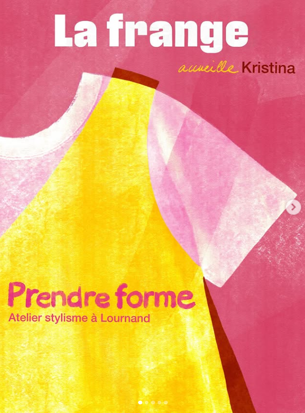 Prendre forme - atelier stylisme avec Kristina
