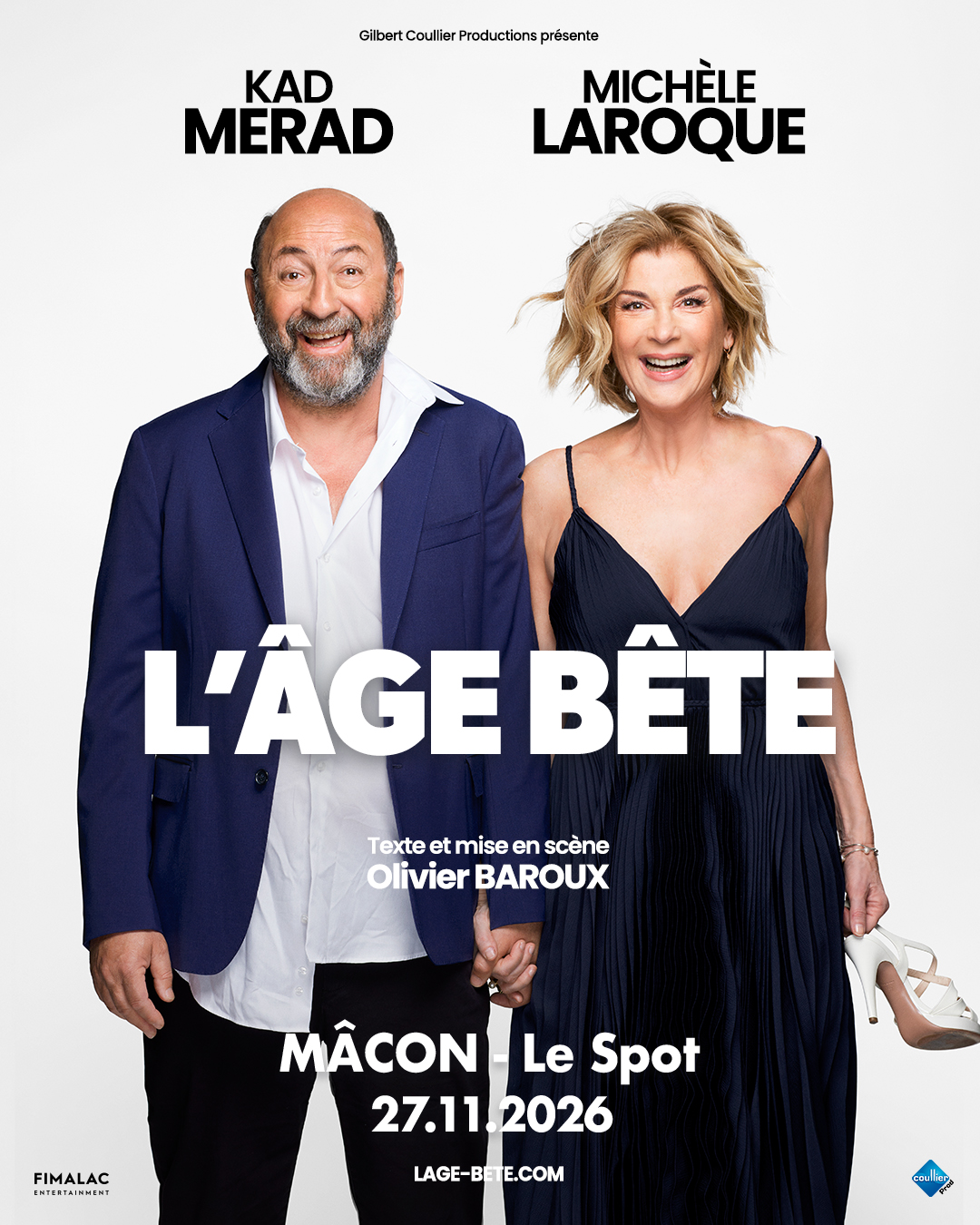 Kad Merad et Michèle Laroque