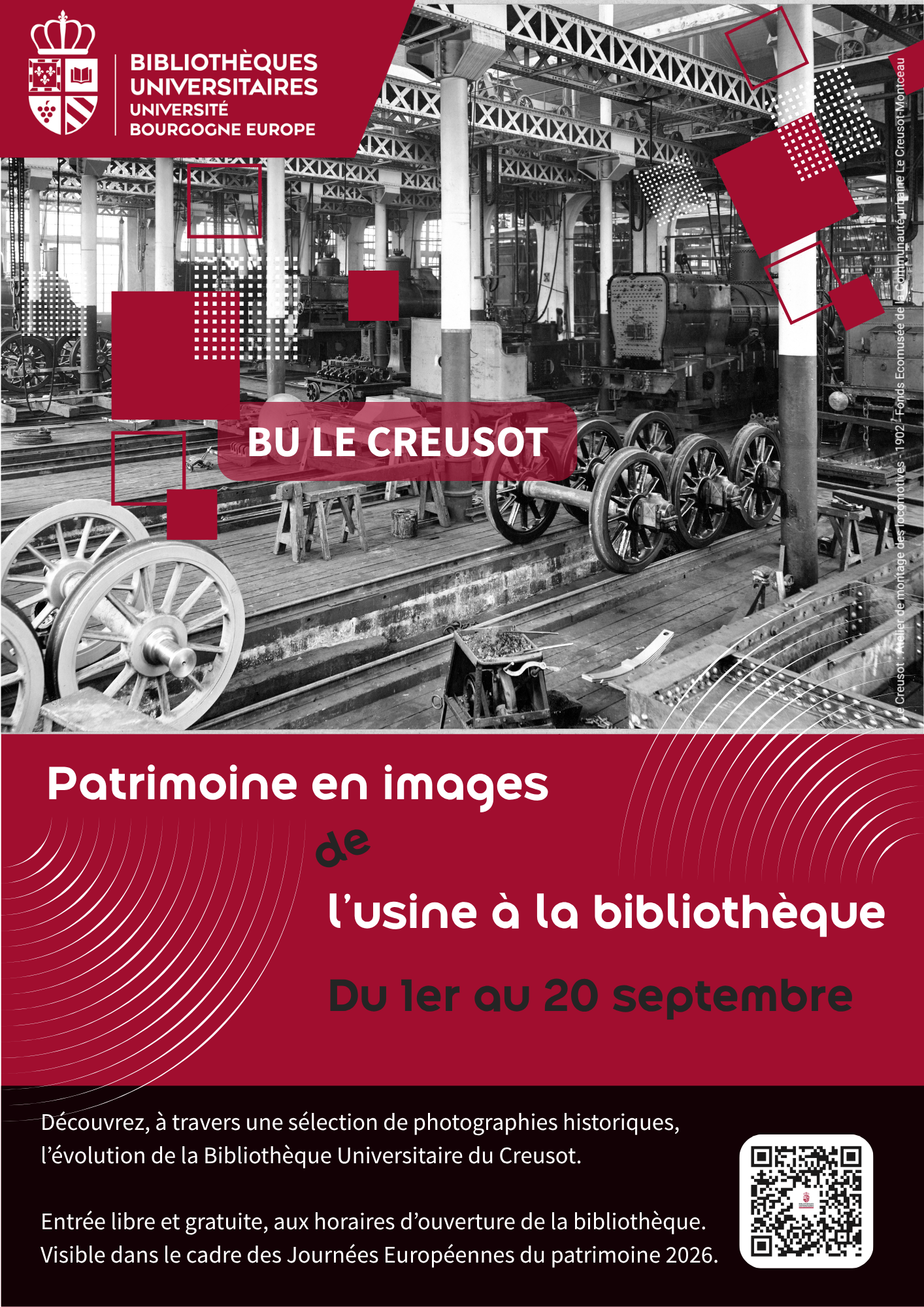 Patrimoine en images : de l'usine à la bibliothèque