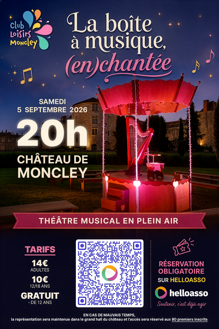 Spectacle : La Boite à musique enchantée