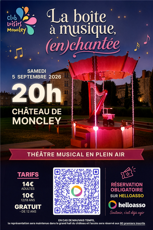 Spectacle : La Boite &agrave; musique enchant&eacute;e