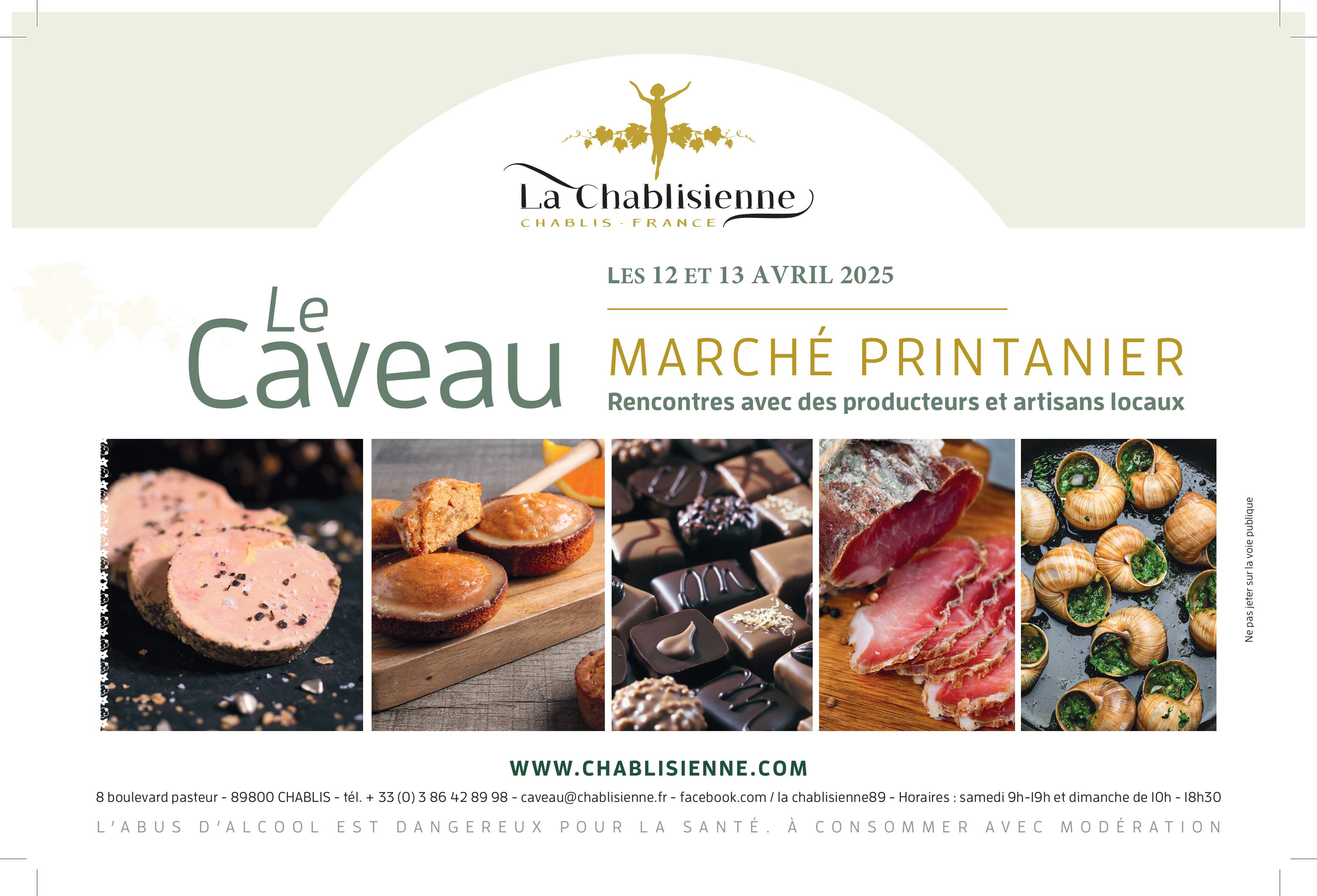 La Chablisienne marché printanier 2025 sans picto