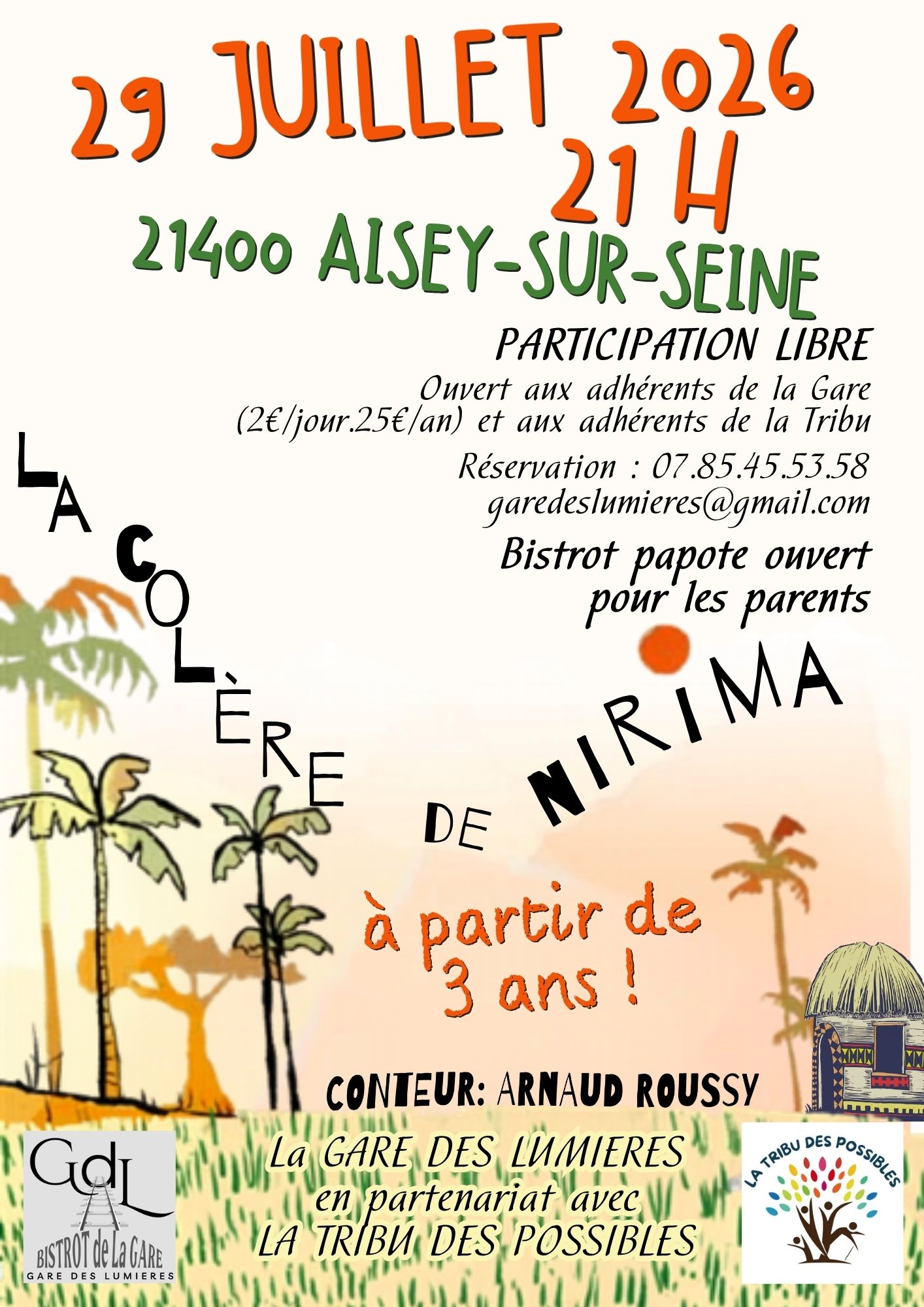 Conte « LA COLÈRE DE NIRIMA »