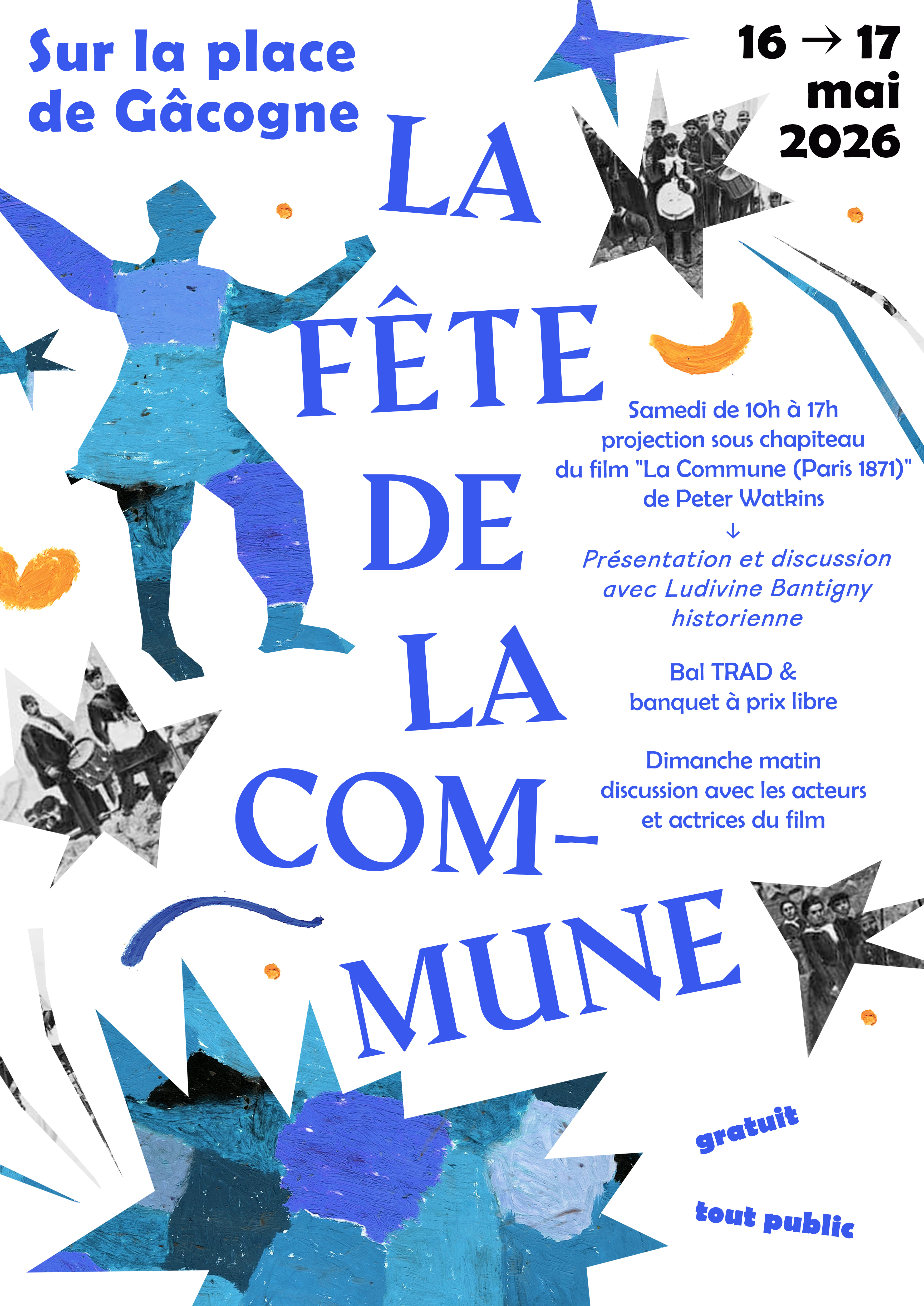 La fête de la commune (de Paris!) à Gâcogne — visuel événement