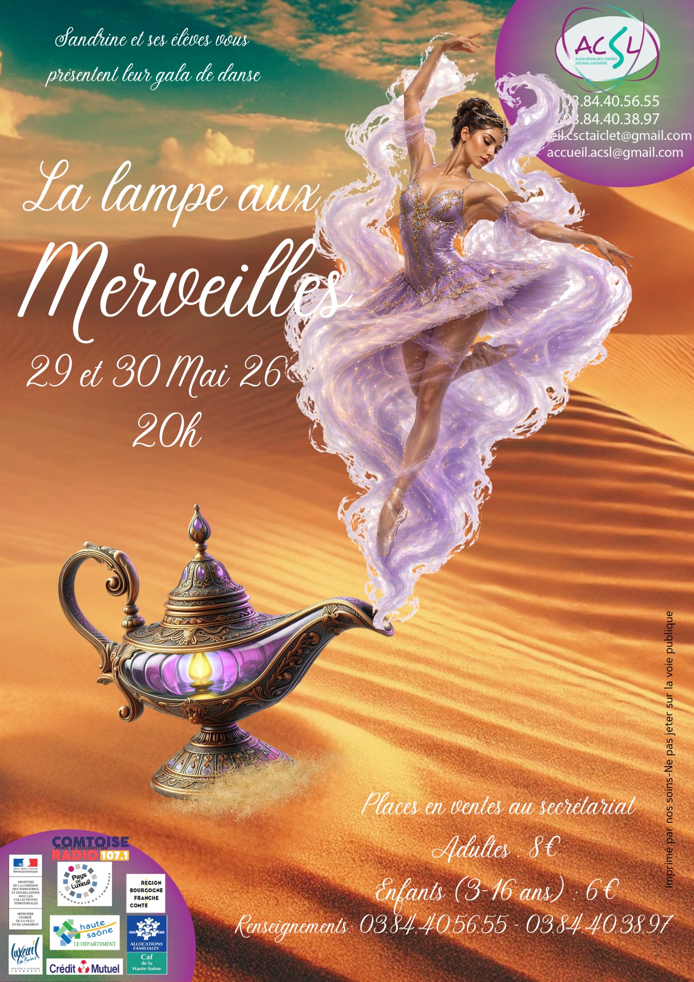 Gala de danse classique à l'ACSL