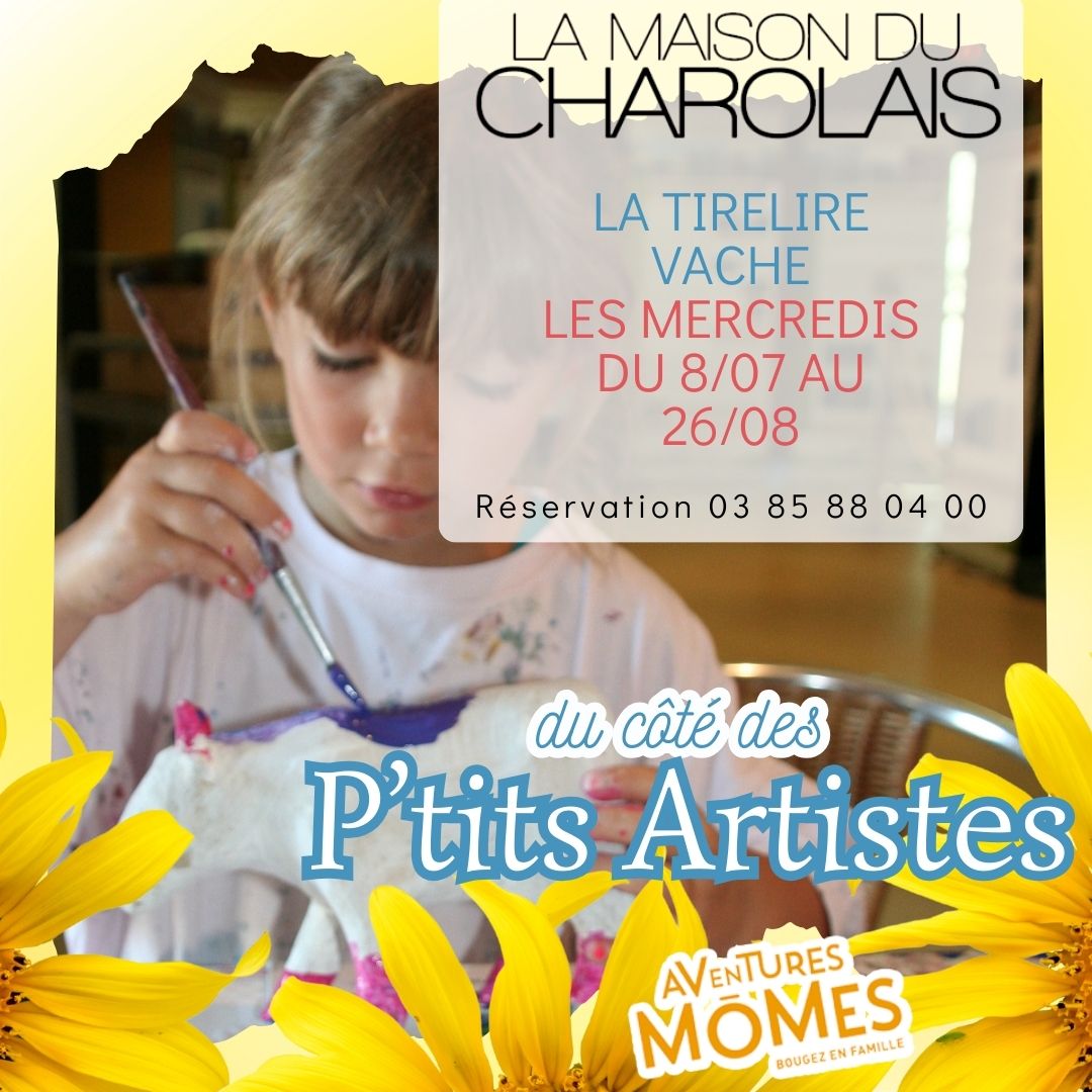 Atelier artistique : La tirelire vache