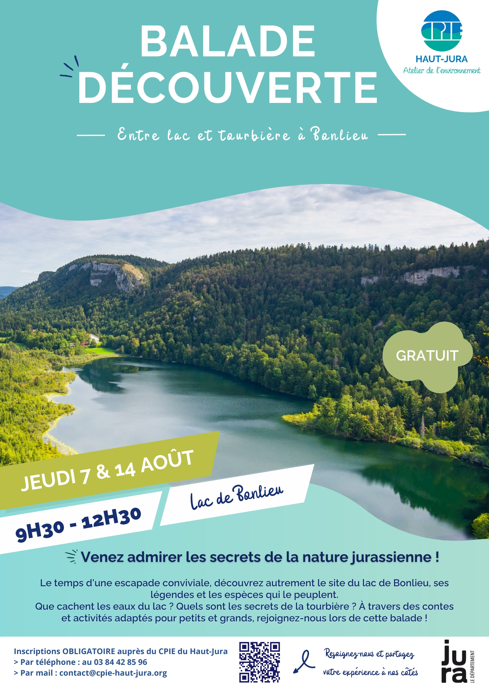 Balade au lac de Bonlieu