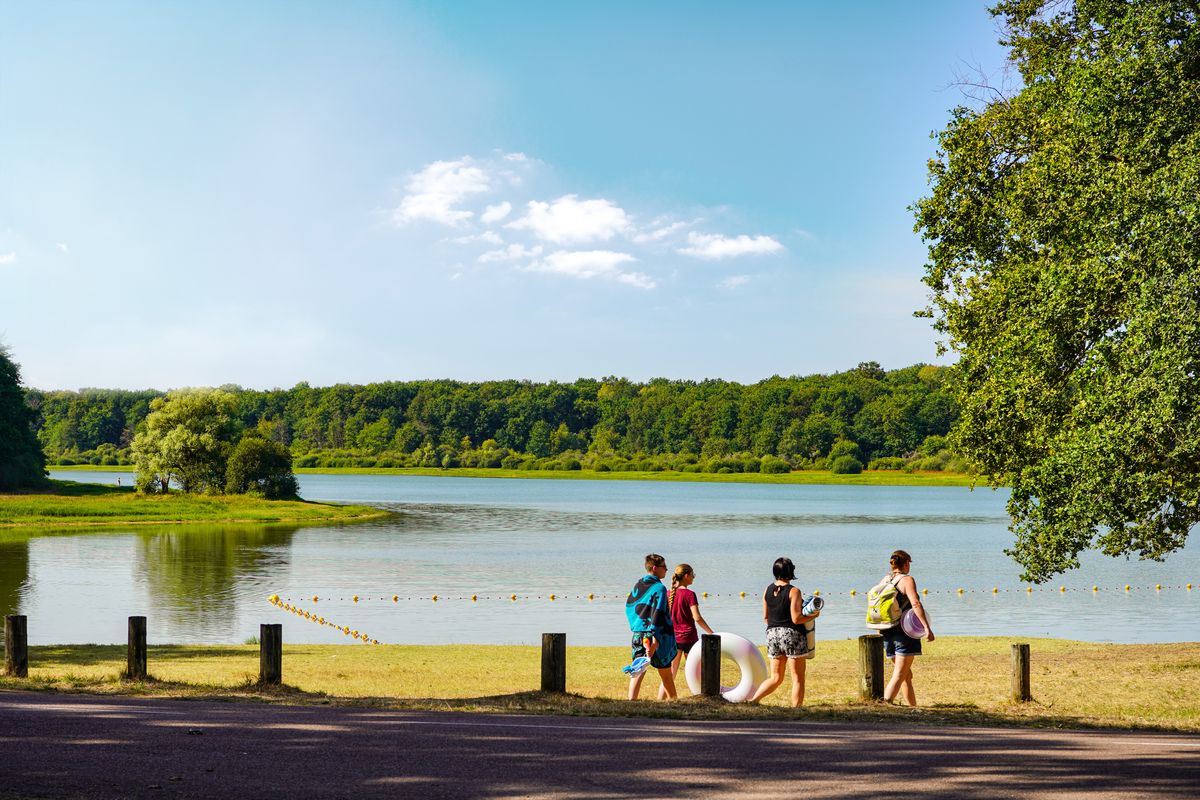Réservoir du lac du Bourdon — Strände & Küste à Yonne