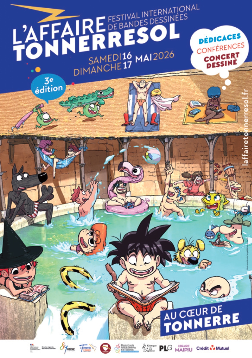 L'affaire Tonnerresol, festival international de bandes dessinées