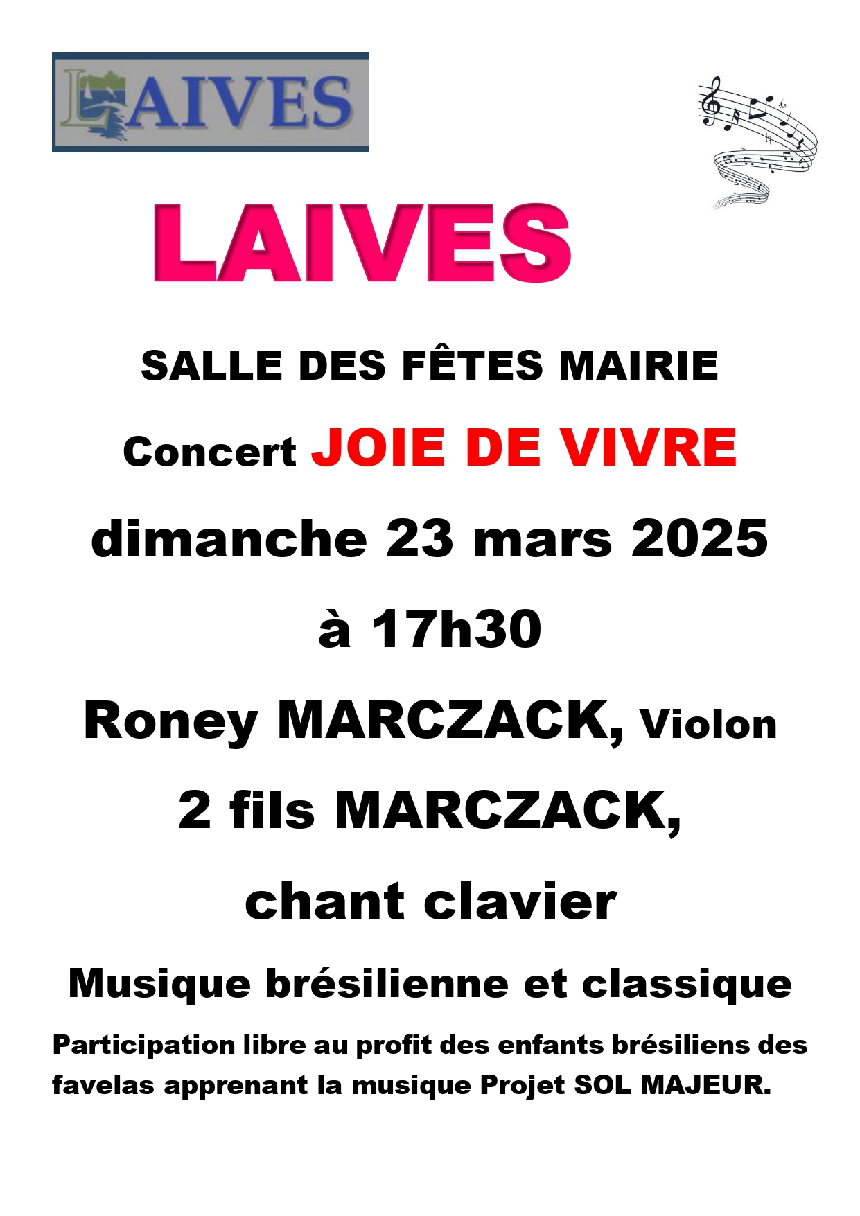  Affiche concert