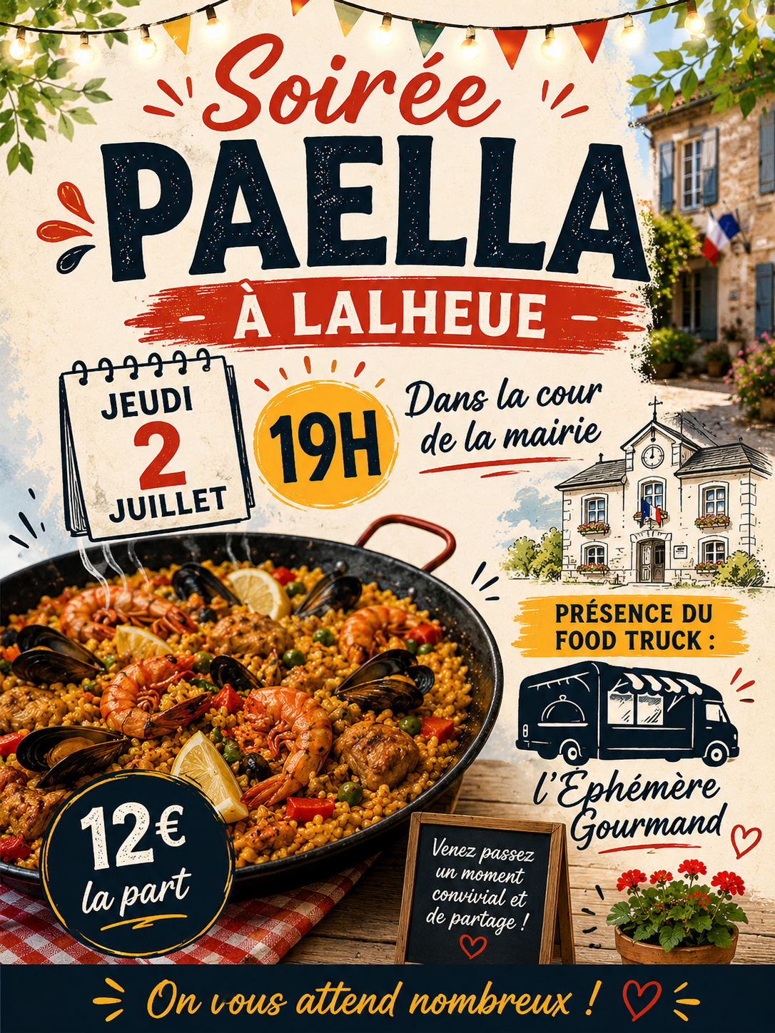 Soirée paella