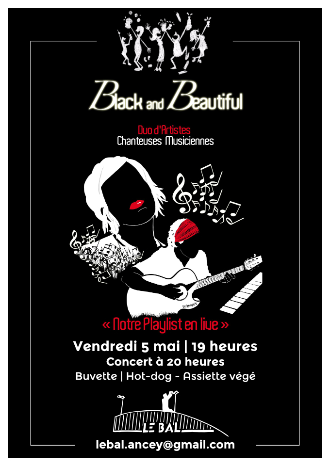Le Bal 2023-05-05 Black&Beautiful A4