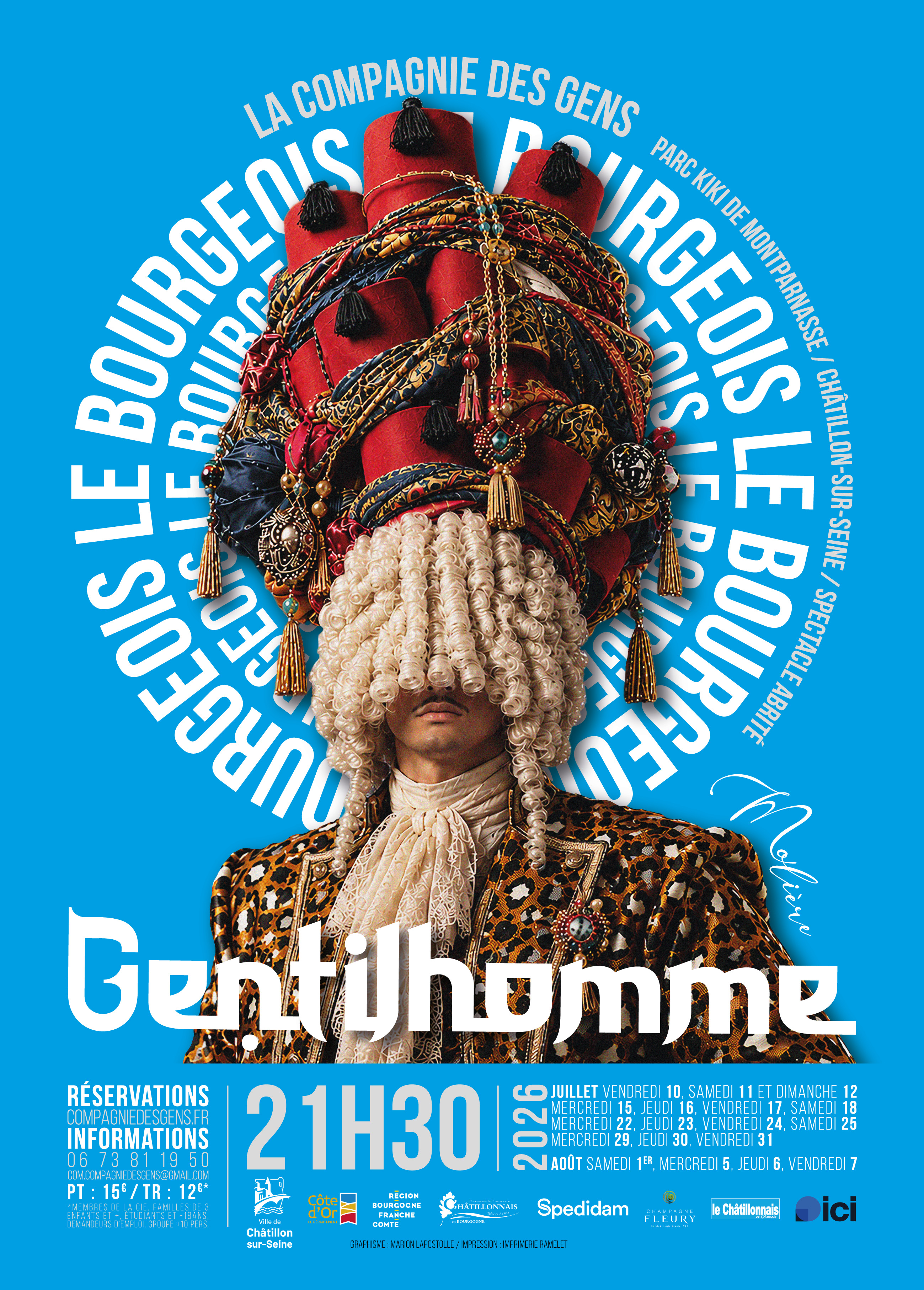 Le Bourgeois Gentilhomme - 38e Estivale de la Compagnie des Gens